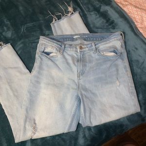 Old navy straight ankle jeans